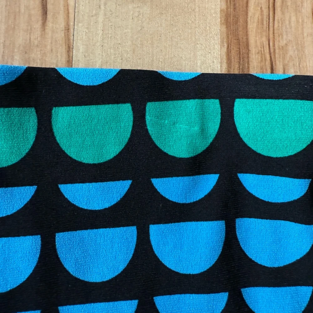 Vince Camuto Circle Polka Dot Mod Pull On Pencil Skirt - Picture 5 of 5